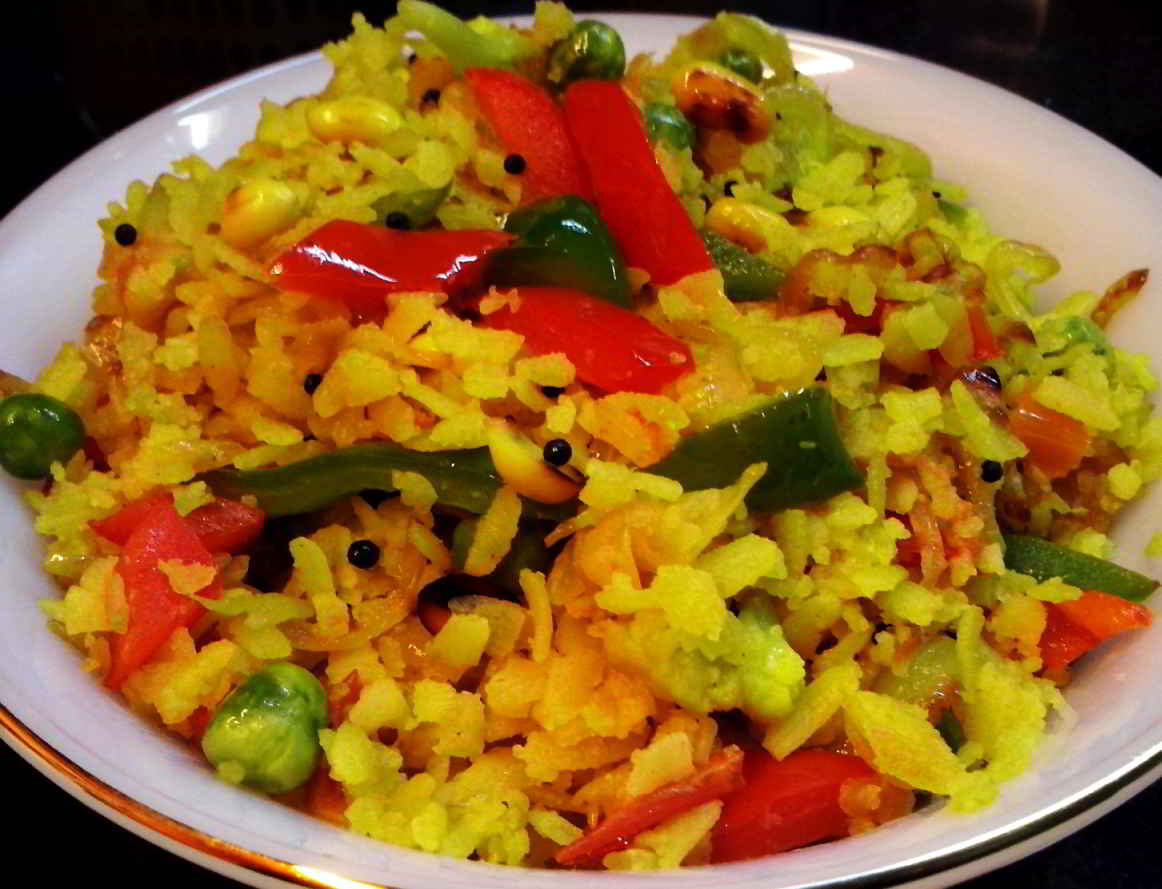 Vegetable Poha