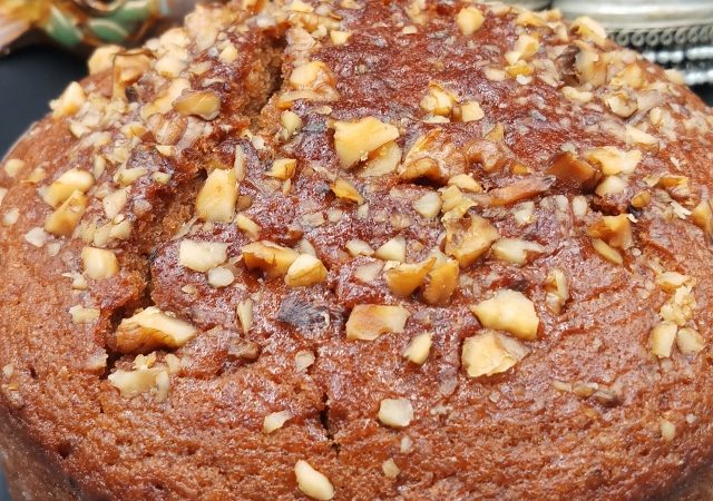 Eggless Wheat Flour Cake